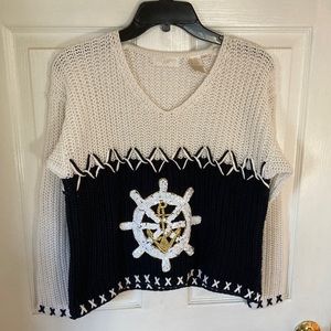 Apart Nautical Sweater